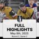 Oilers Vs Golden Knights Playoff Hockey