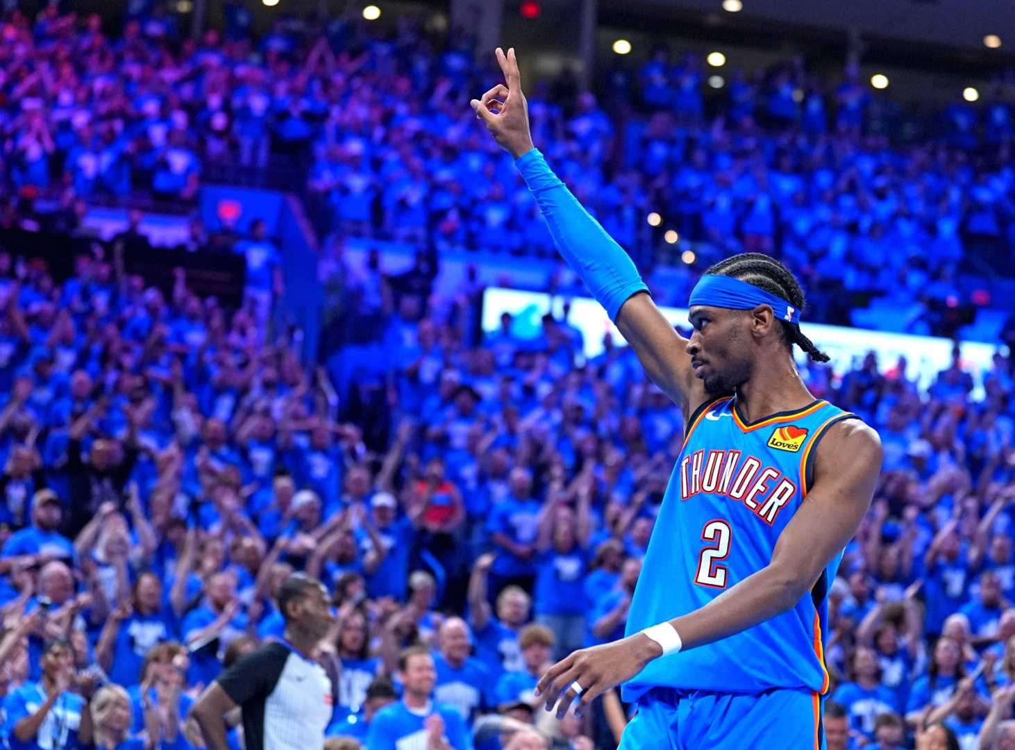 Okc Thunder Playoff Victory