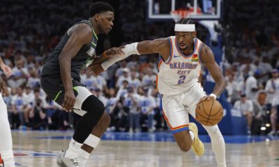 Oklahoma City Thunder Anthony Edwards Shai Gilgeous Alexander