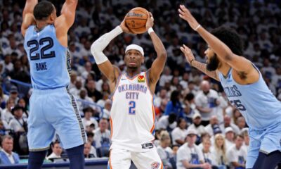 Oklahoma City Thunder Nba Playoffs Action