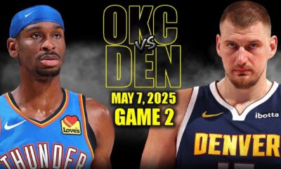 Oklahoma City Thunder Vs Denver Nuggets Basketball Game