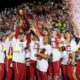 Oklahoma Sooners Softball Team Celebrating