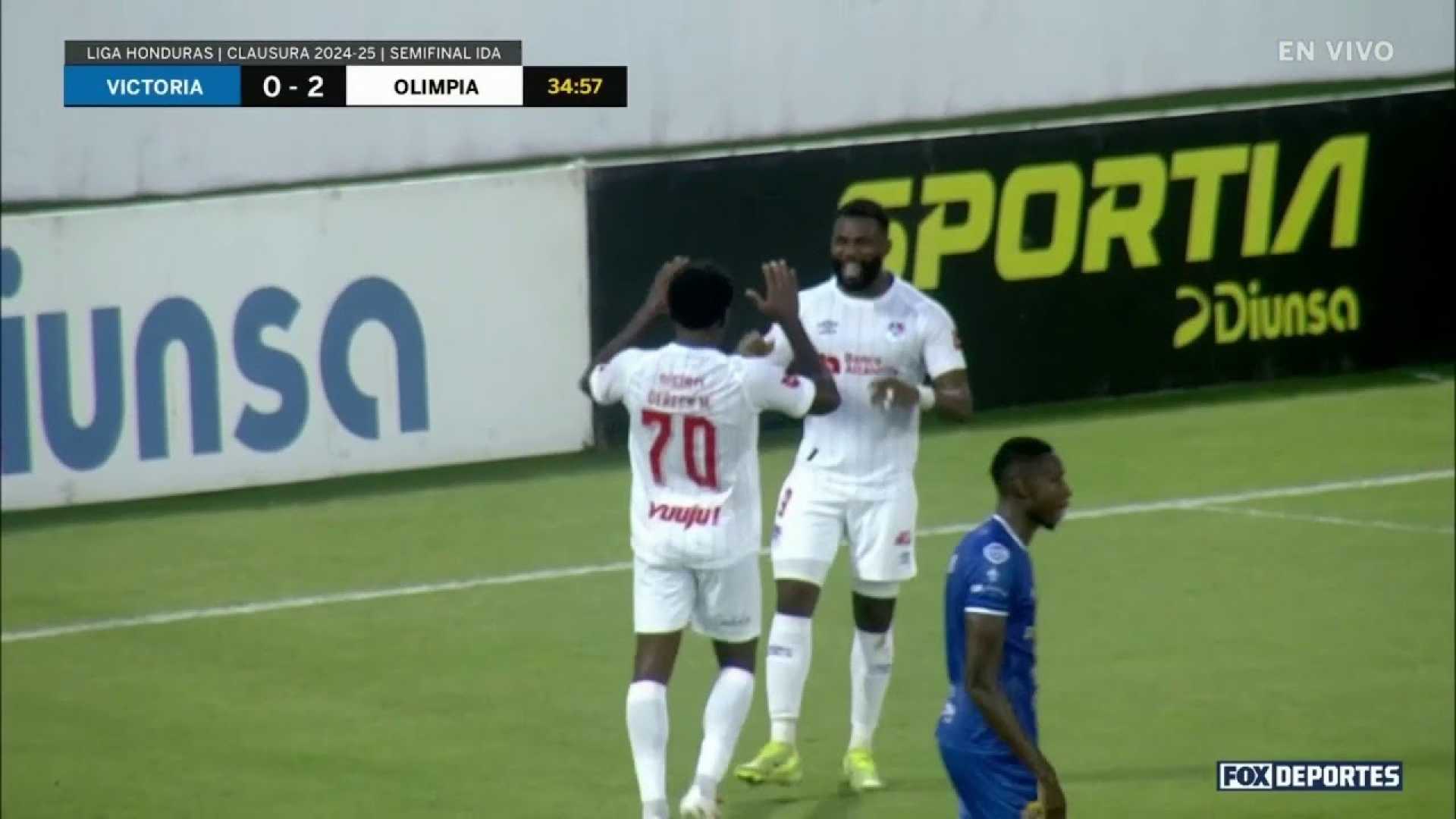 Olimpia Victoria Clausura Honduras Match