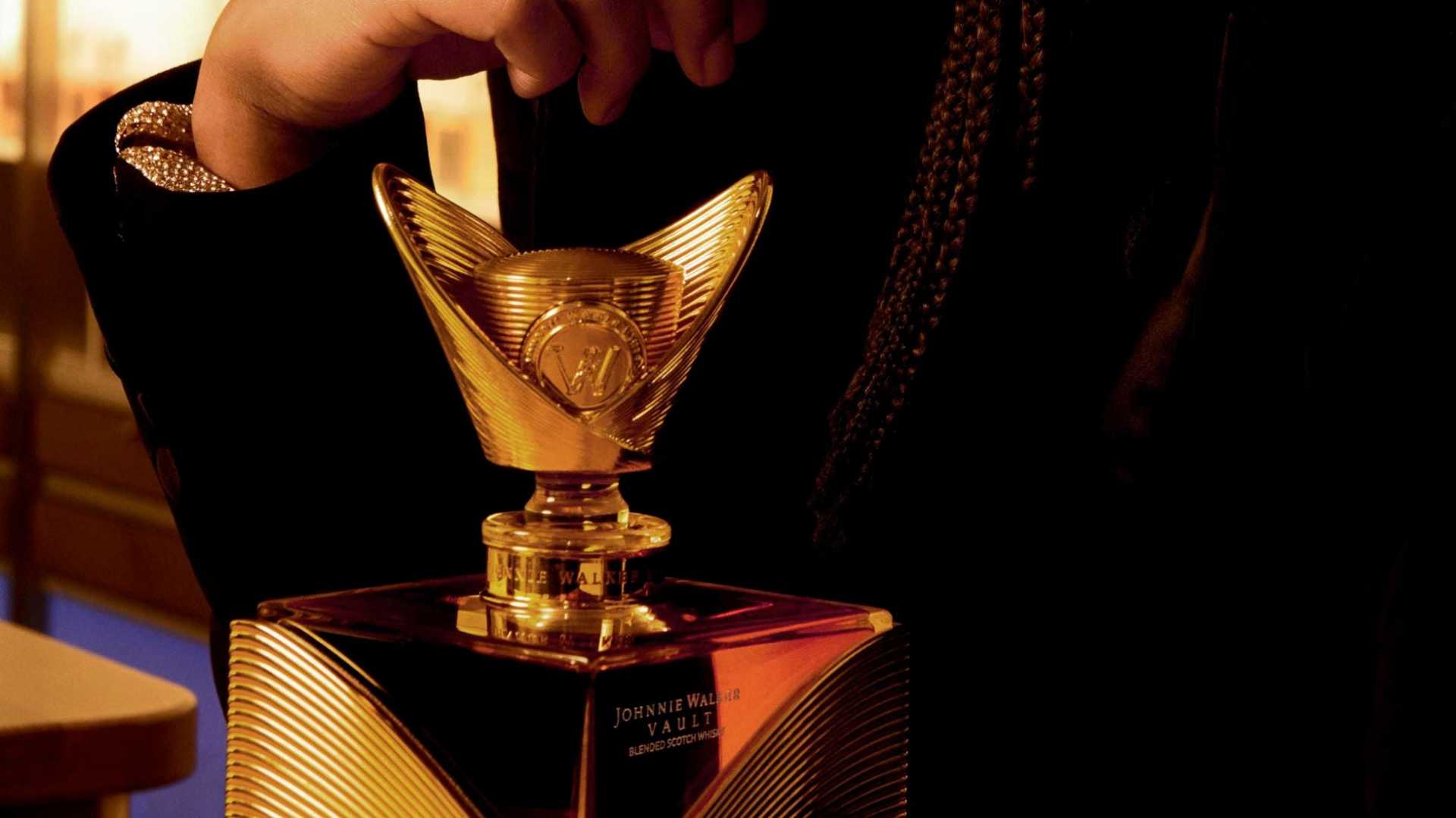 Olivier Rousteing Johnnie Walker Vault Whisky Collection