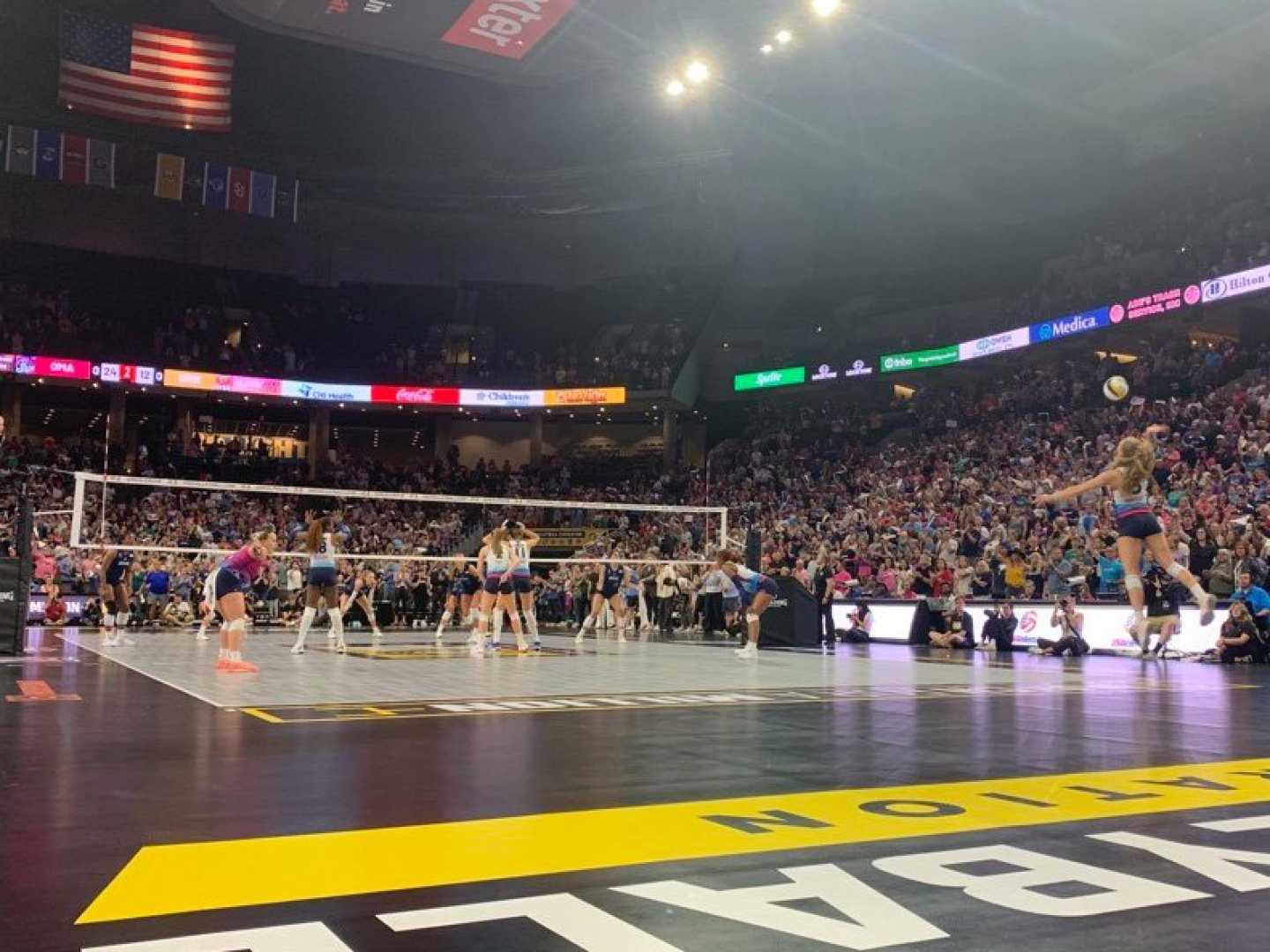 Omaha Supernovas Volleyball Game