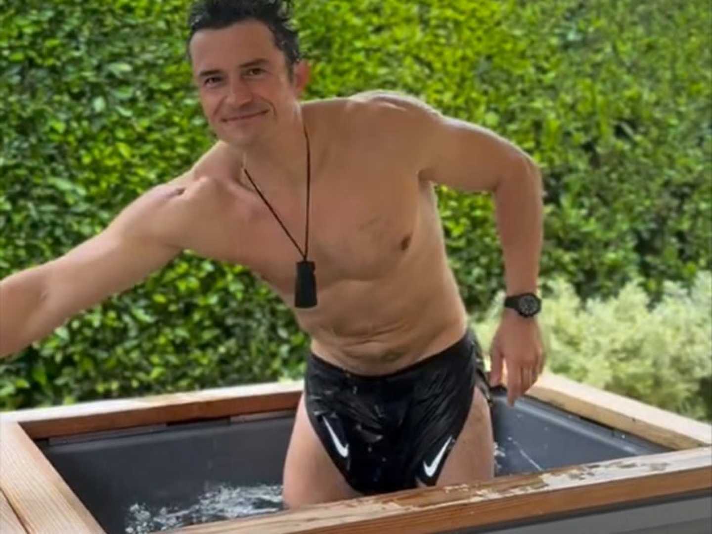 Orlando Bloom Cold Plunge Summer