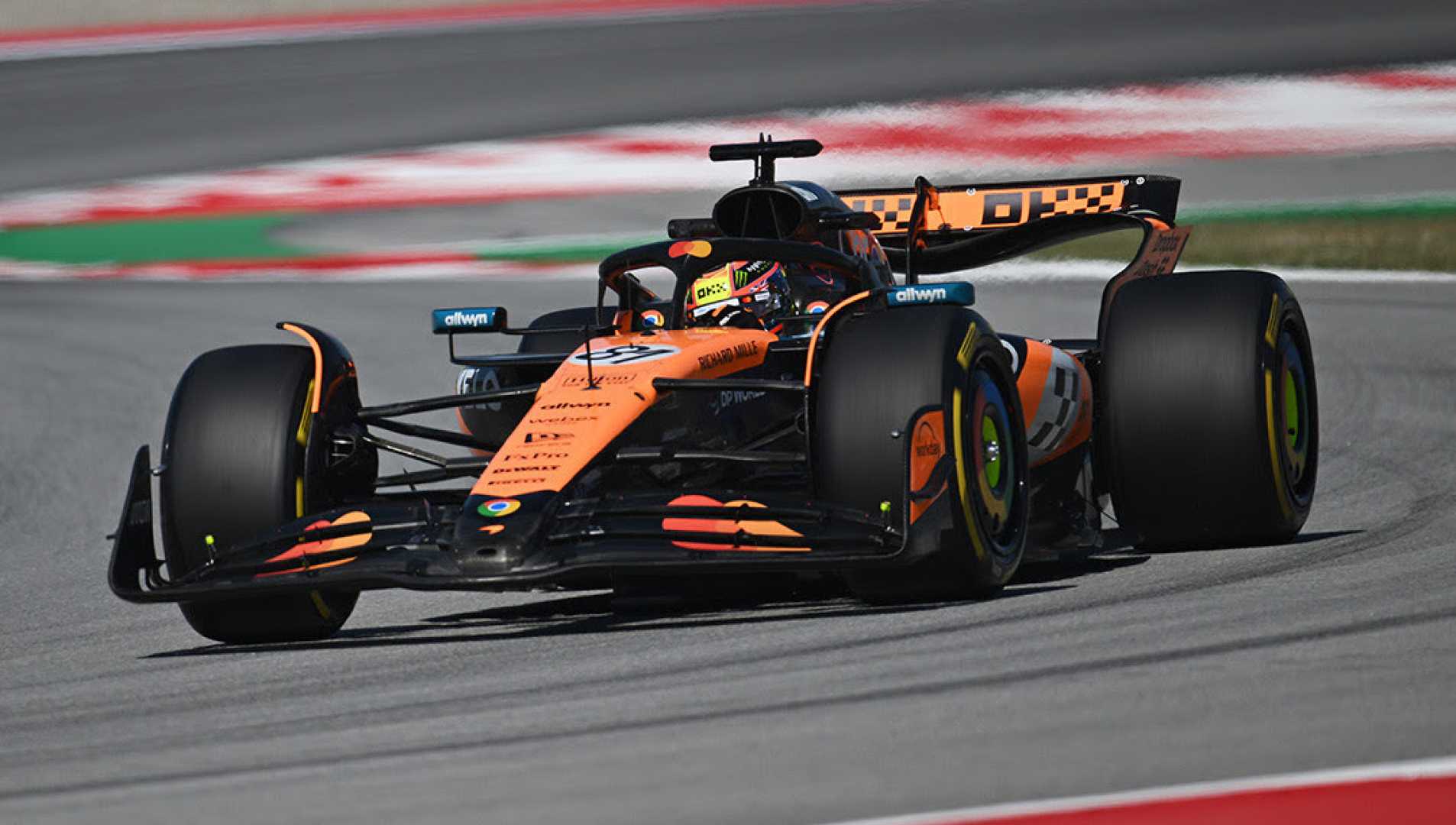 Oscar Piastri Spanish Grand Prix Practice