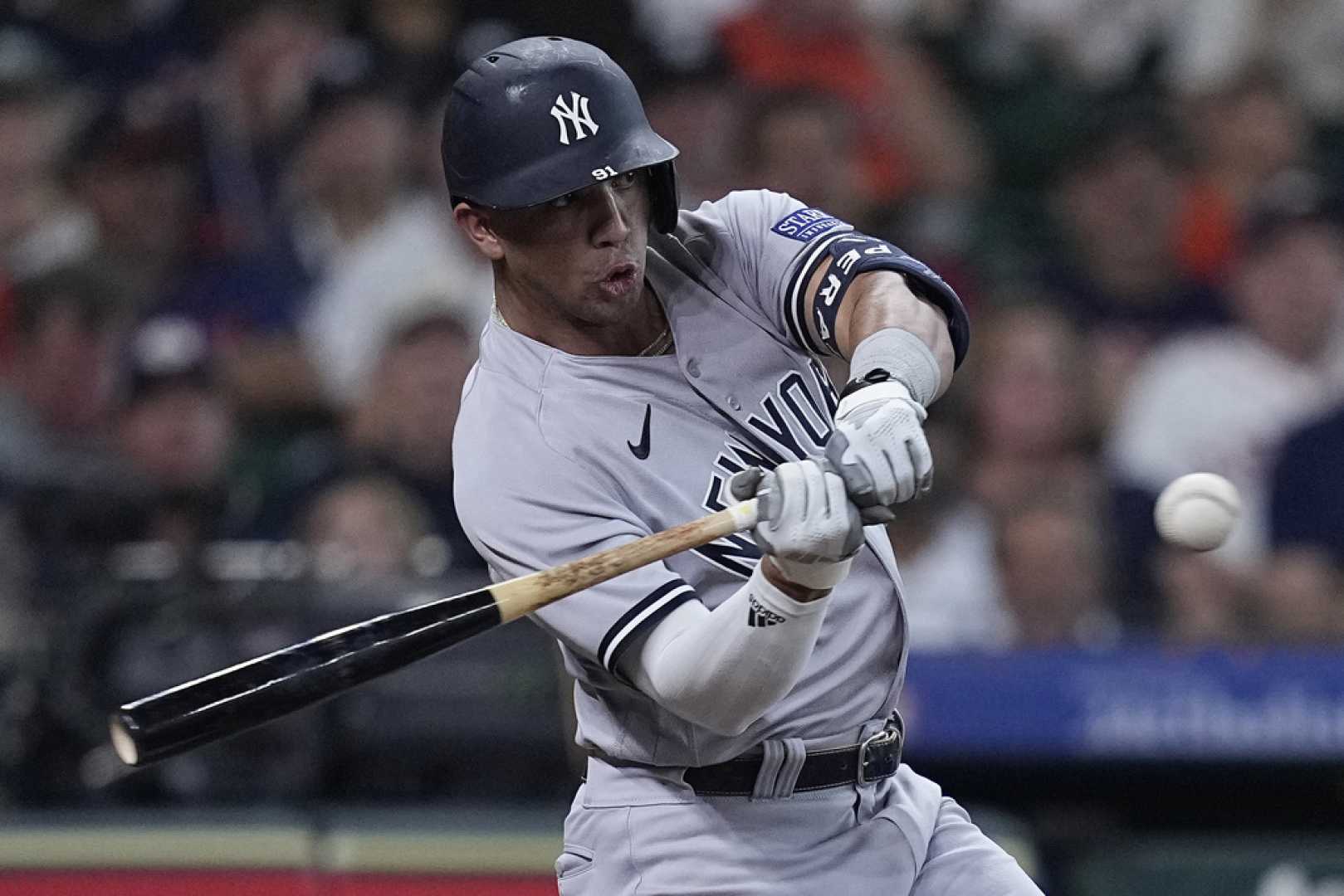 Oswald Peraza Home Run Yankees