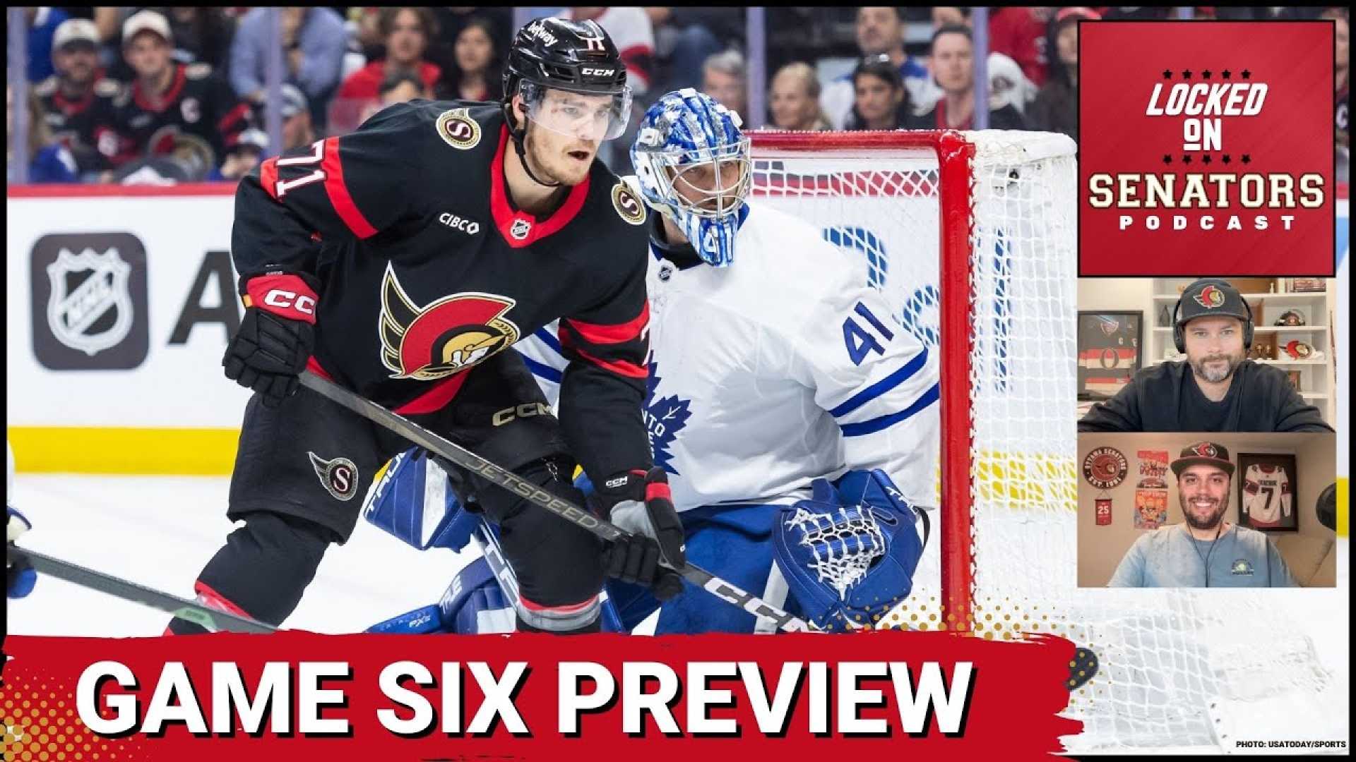 Ottawa Senators Vs Toronto Maple Leafs Playoff Game