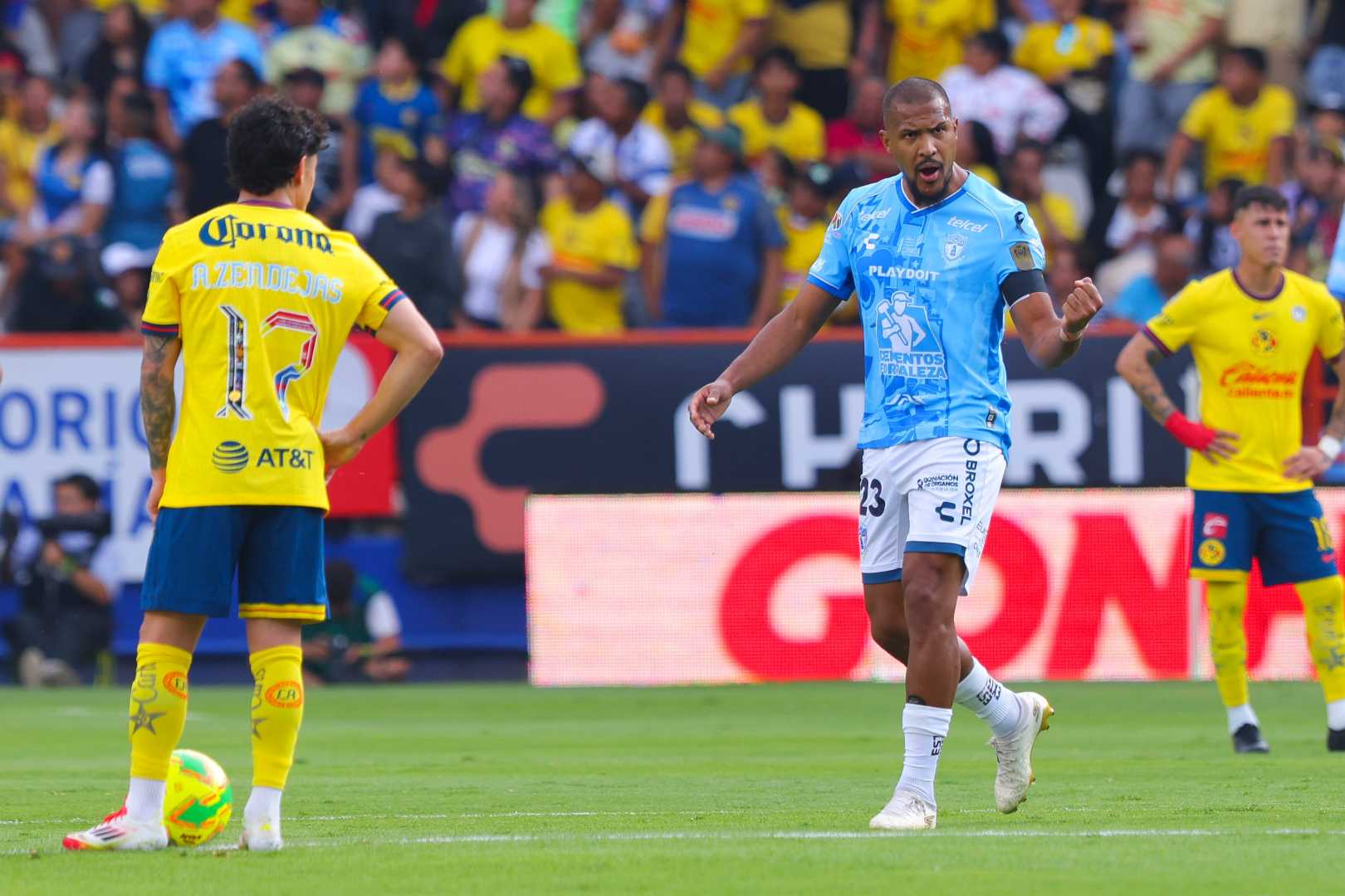 Pachuca Versus America Liga Mx Quarterfinal