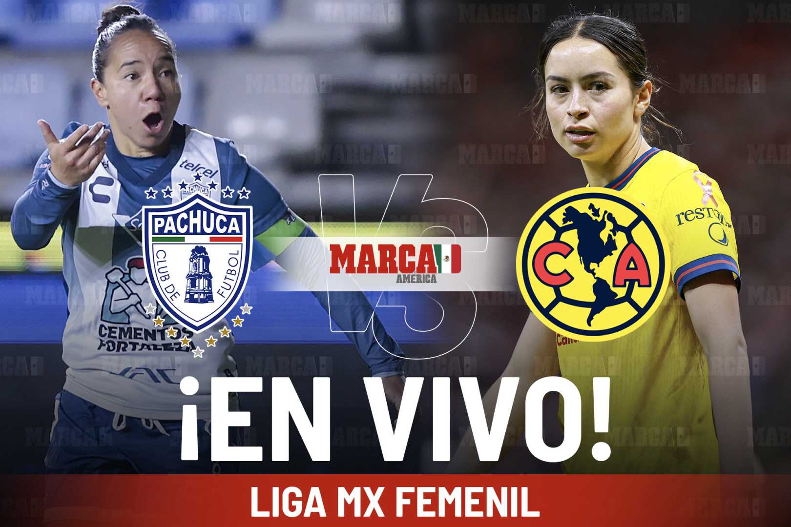 Pachuca Vs America Liga Mx Femenil Final