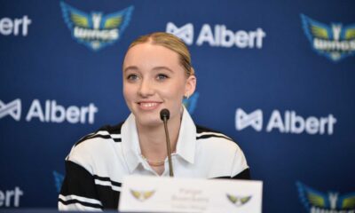 Paige Bueckers Wnba Training Camp Team Meeting