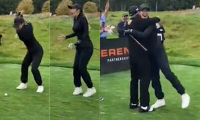 Paige Spiranac And Gary Player Golf