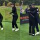 Paige Spiranac And Gary Player Golf