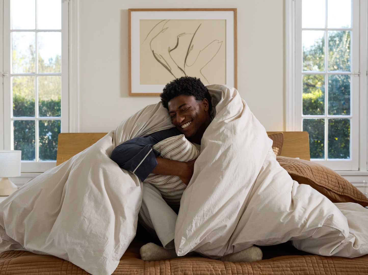 Parachute Target Linen Bedding Collection