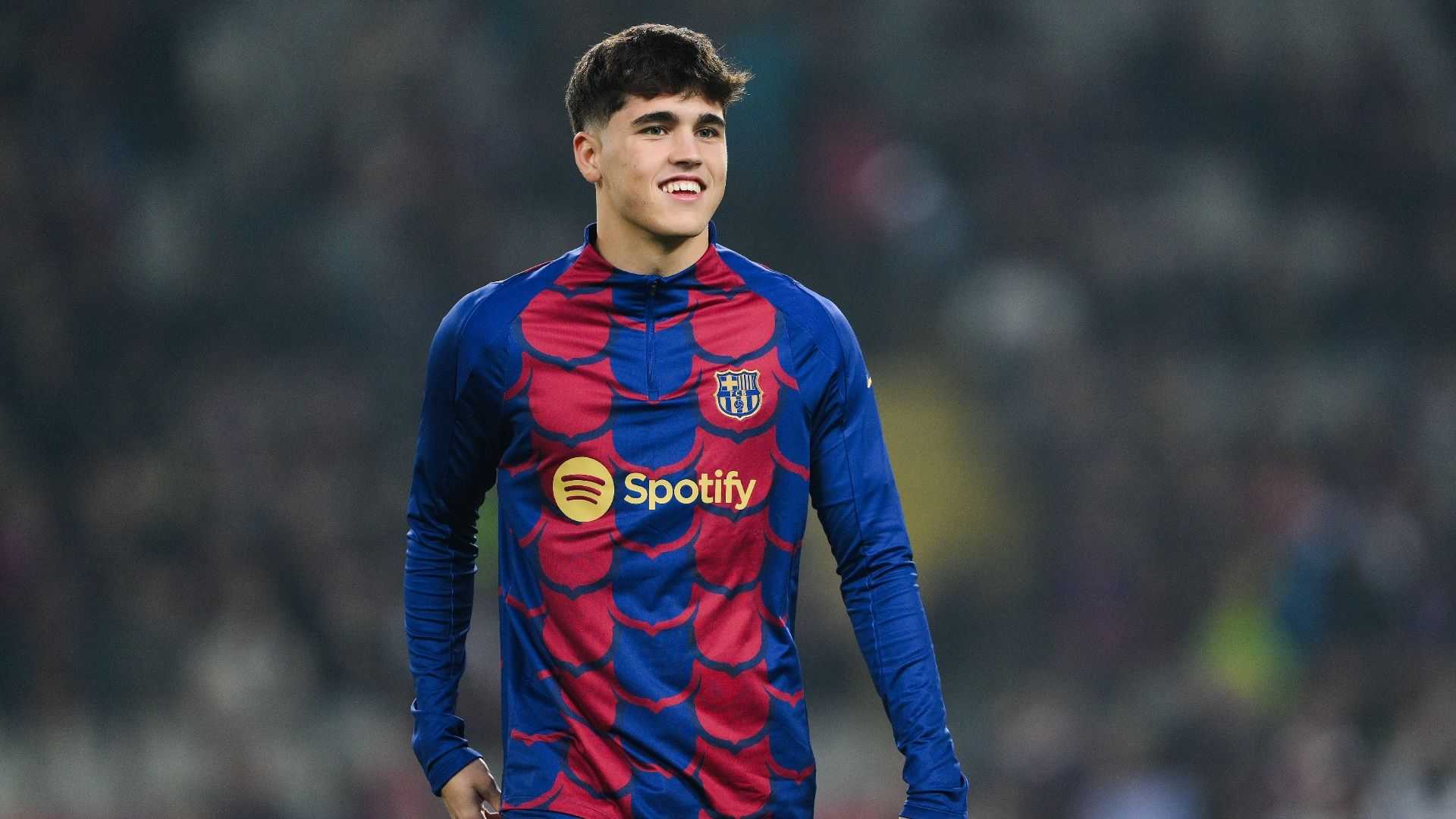 Pau Cubarsí Barcelona Match Photo