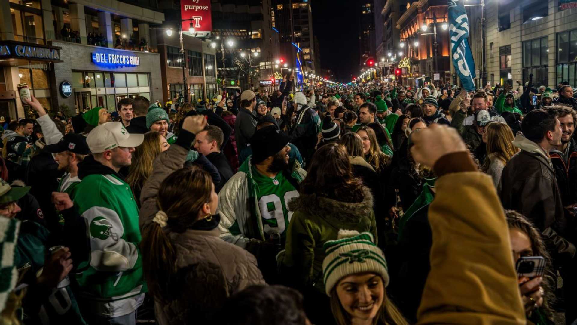 Paul George Philadelphia Eagles Parade