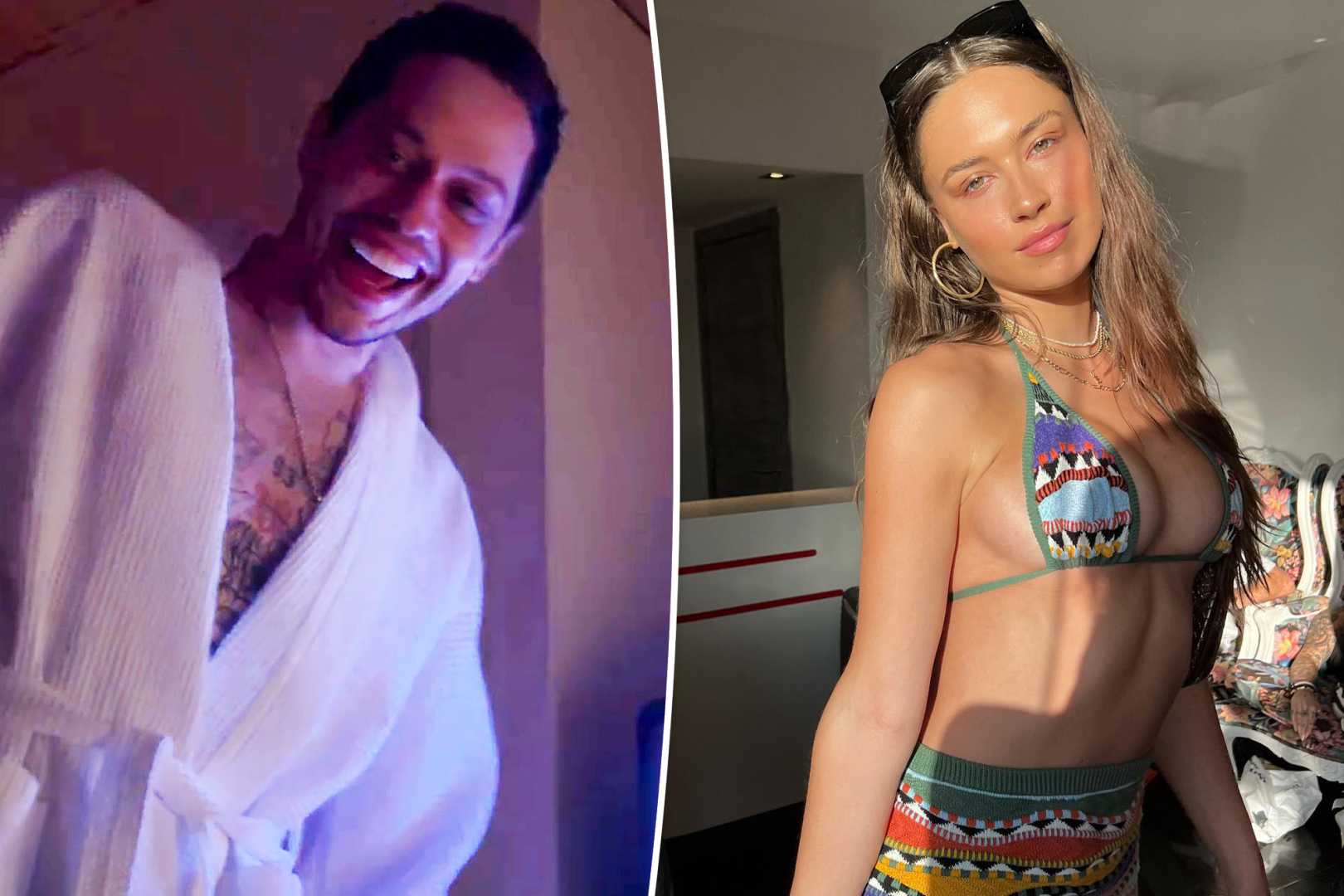 Pete Davidson Elsie Hewitt Matching Outfits