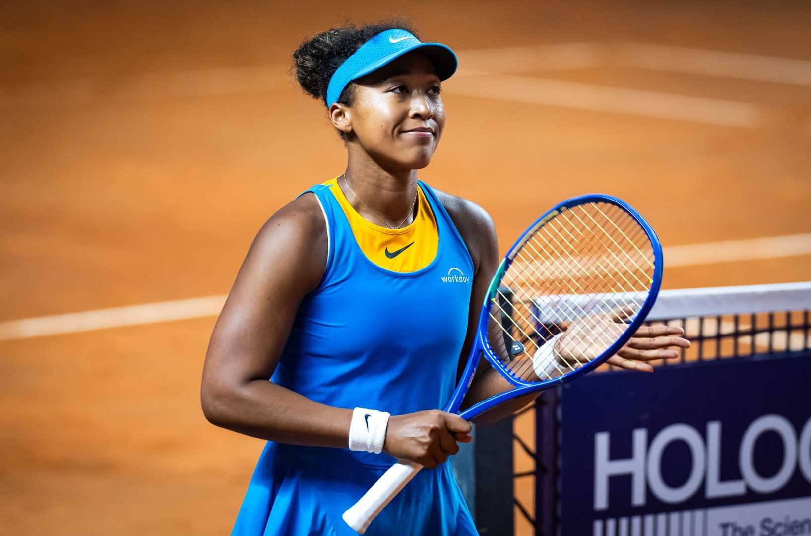Peyton Stearns Naomi Osaka Tennis Match