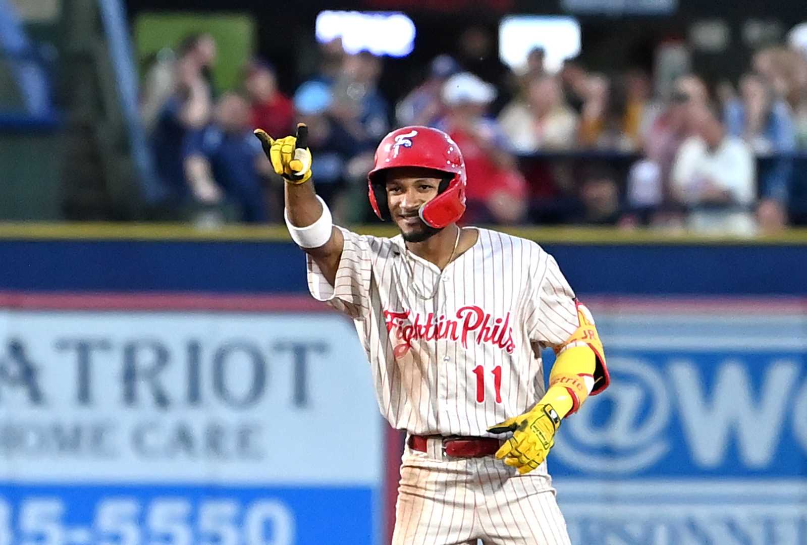 Phillies Baseball Player Johan Rojas