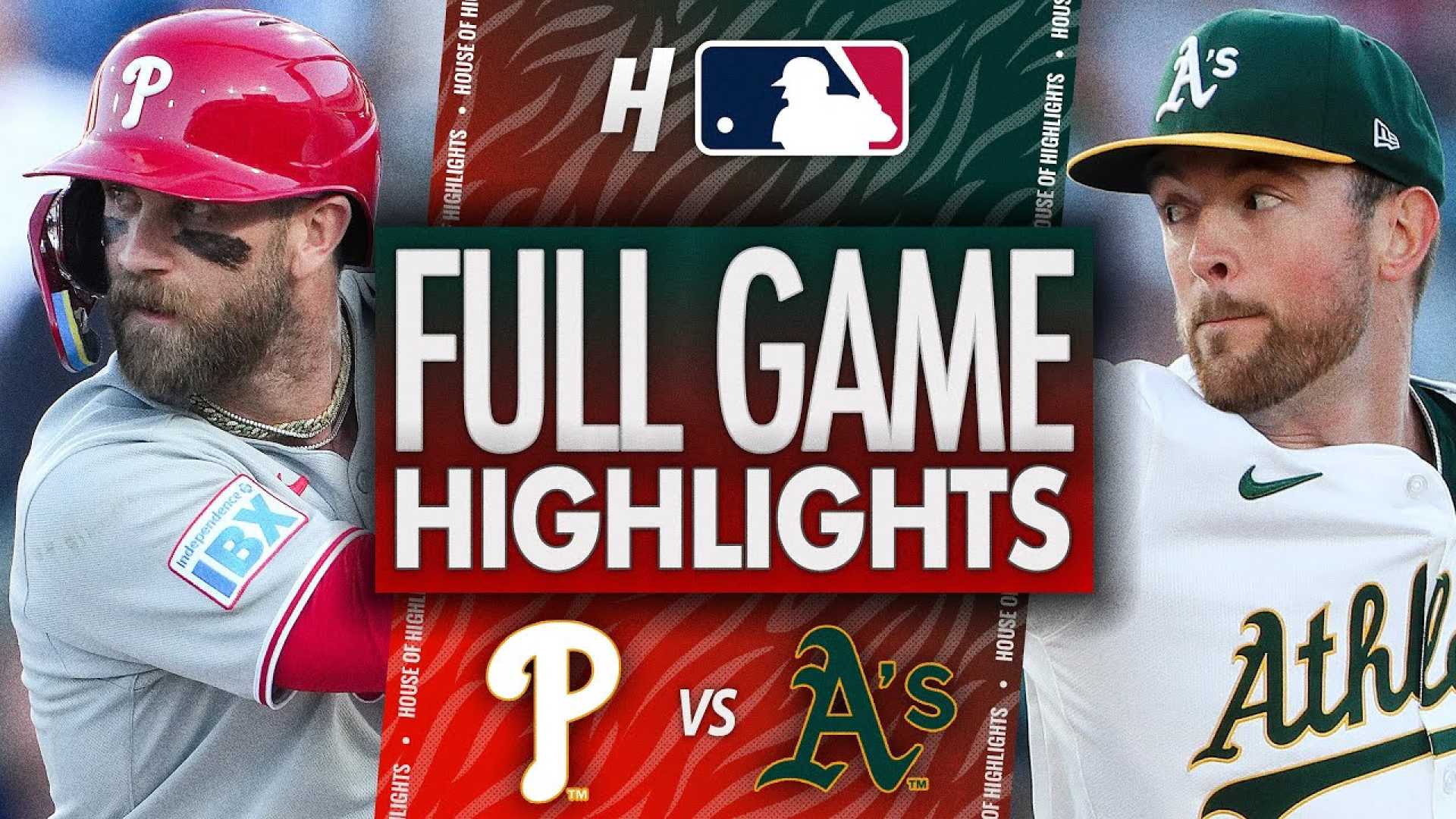 Phillies Vs Athletics Baseball Game