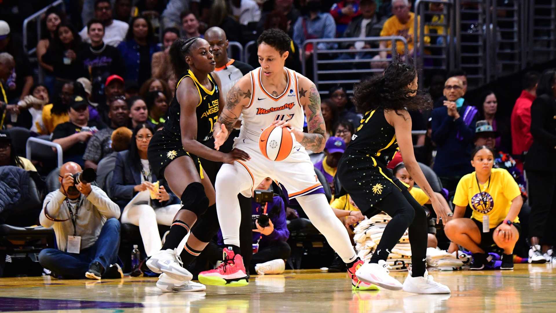 Phoenix Mercury Vs Los Angeles Sparks