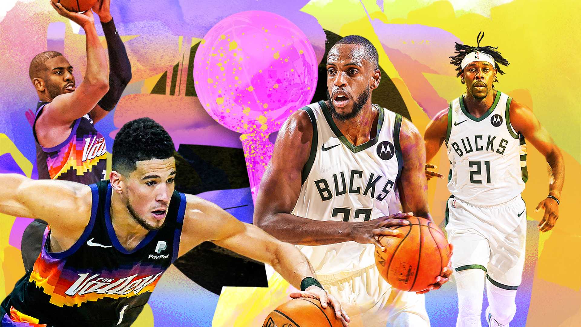 Phoenix Suns Milwaukee Bucks Nba Playoffs