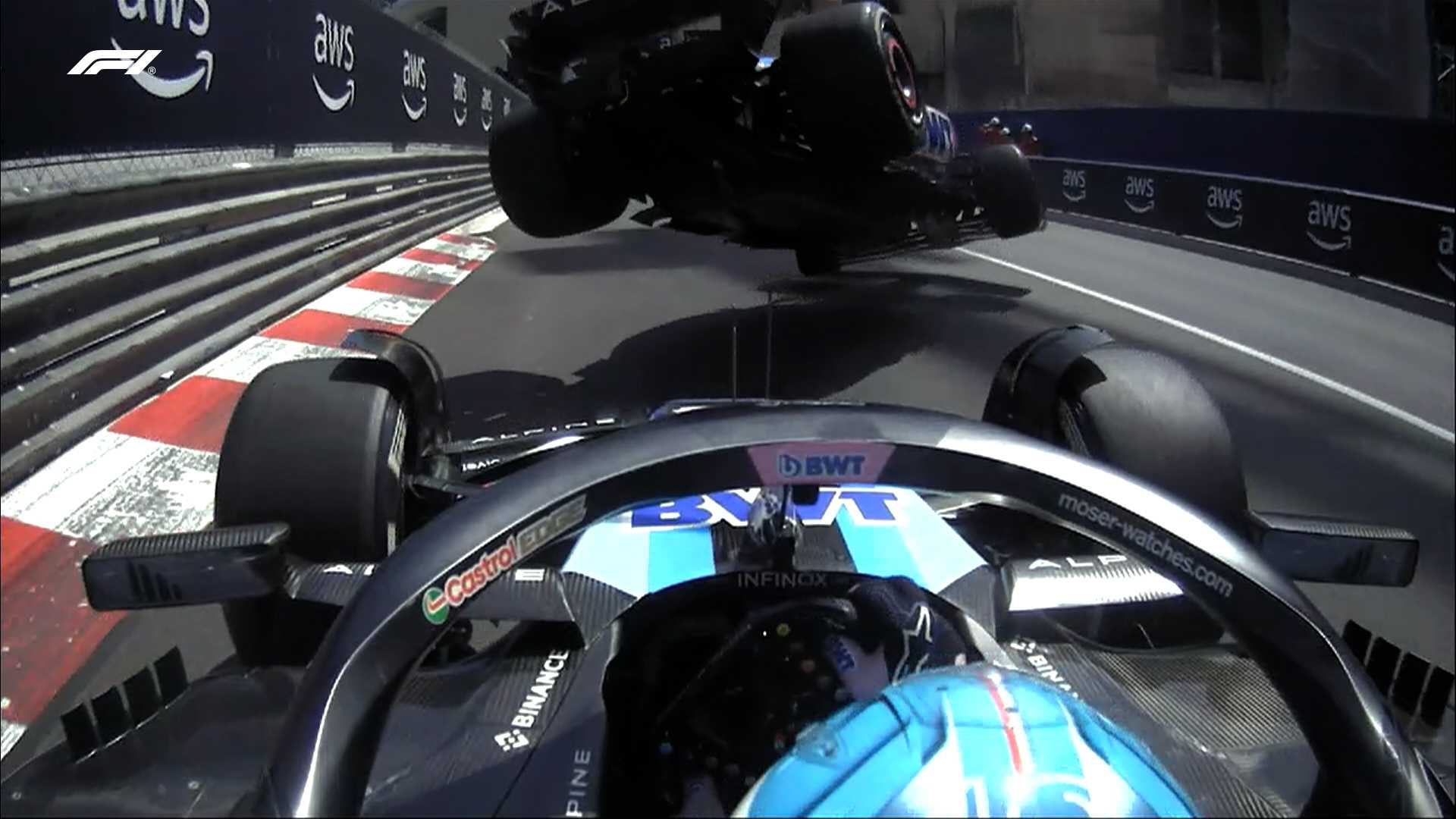 Pierre Gasly Monaco Grand Prix Accident