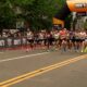Pittsburgh Marathon Runners Finishing The Race