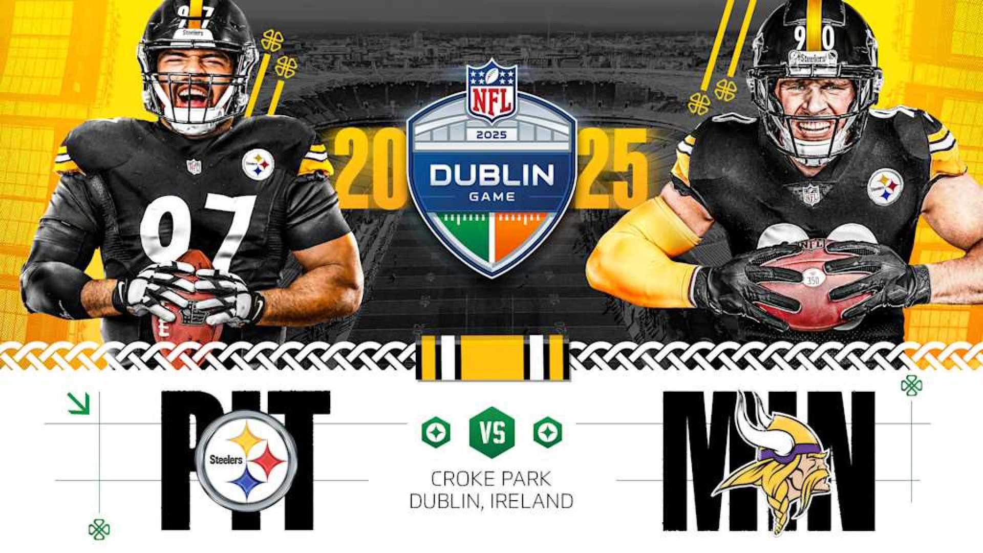 Pittsburgh Steelers Nfl Game Dublin Croke Park