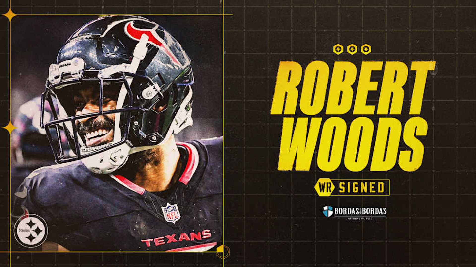 Pittsburgh Steelers Robert Woods Signing Deal