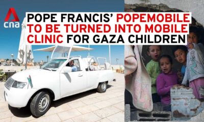 Pope Francis Popemobile Mobile Health Clinic Gaza