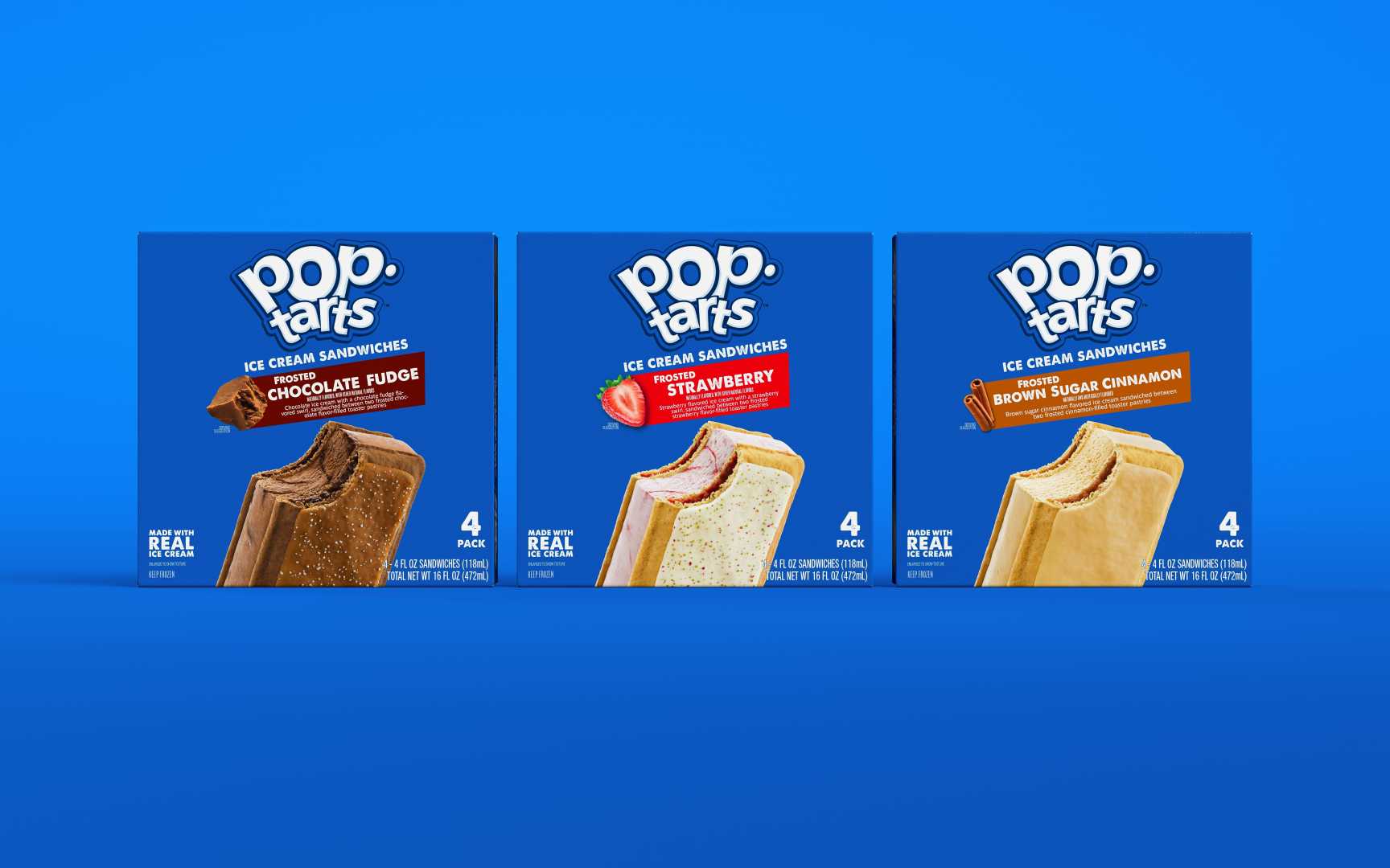 Pop Tarts Ice Cream Sandwiches And Pints