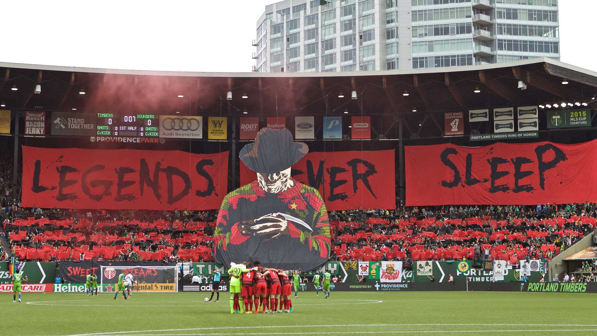 Portland Timbers Seattle Sounders Rivalry Match