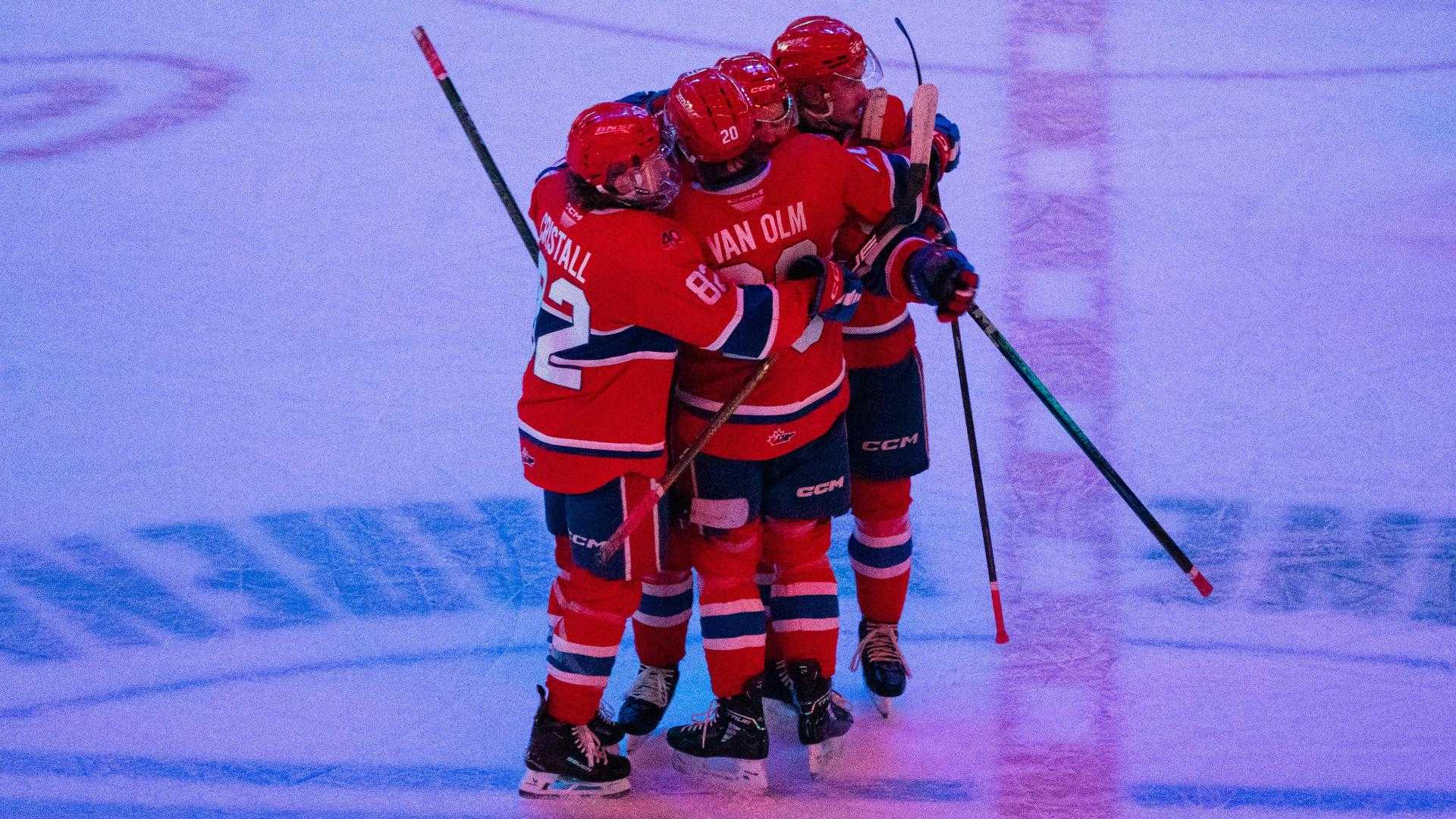 Portland Winterhawks Versus Spokane Chiefs Playoff Game