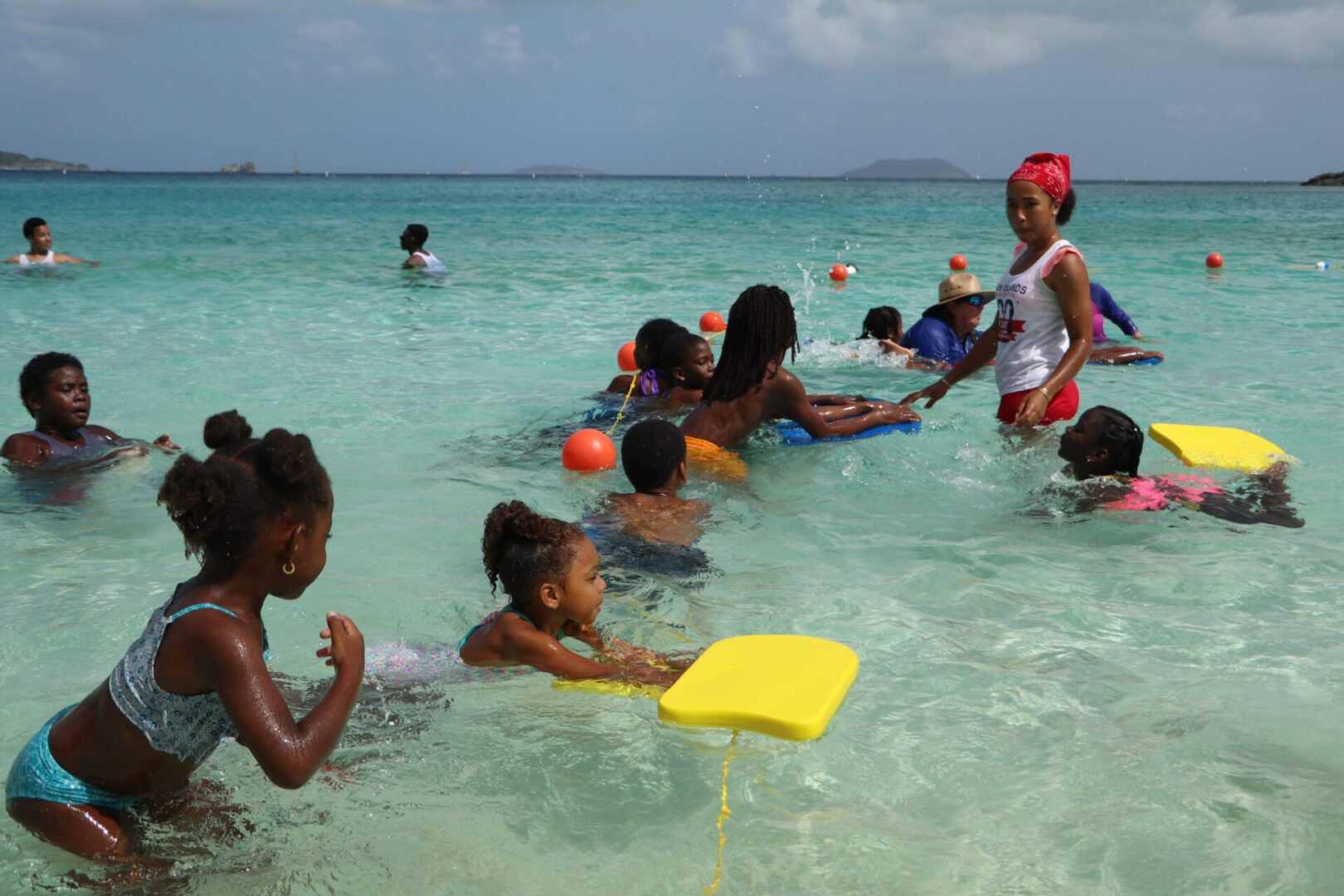 Practice Swim Beach To Beach Power Swim Virgin Islands