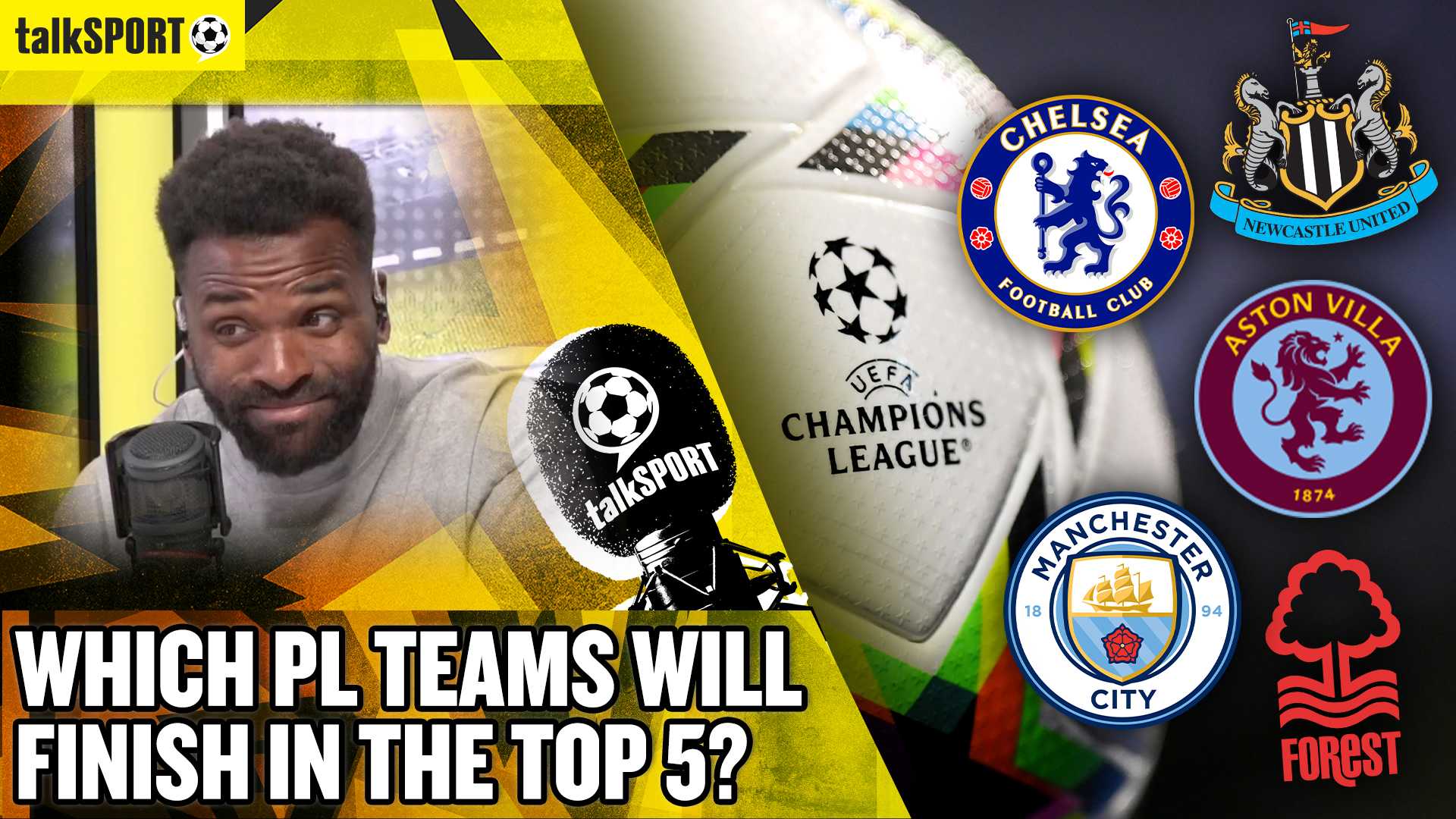 Premier League Top Five Race May 2025