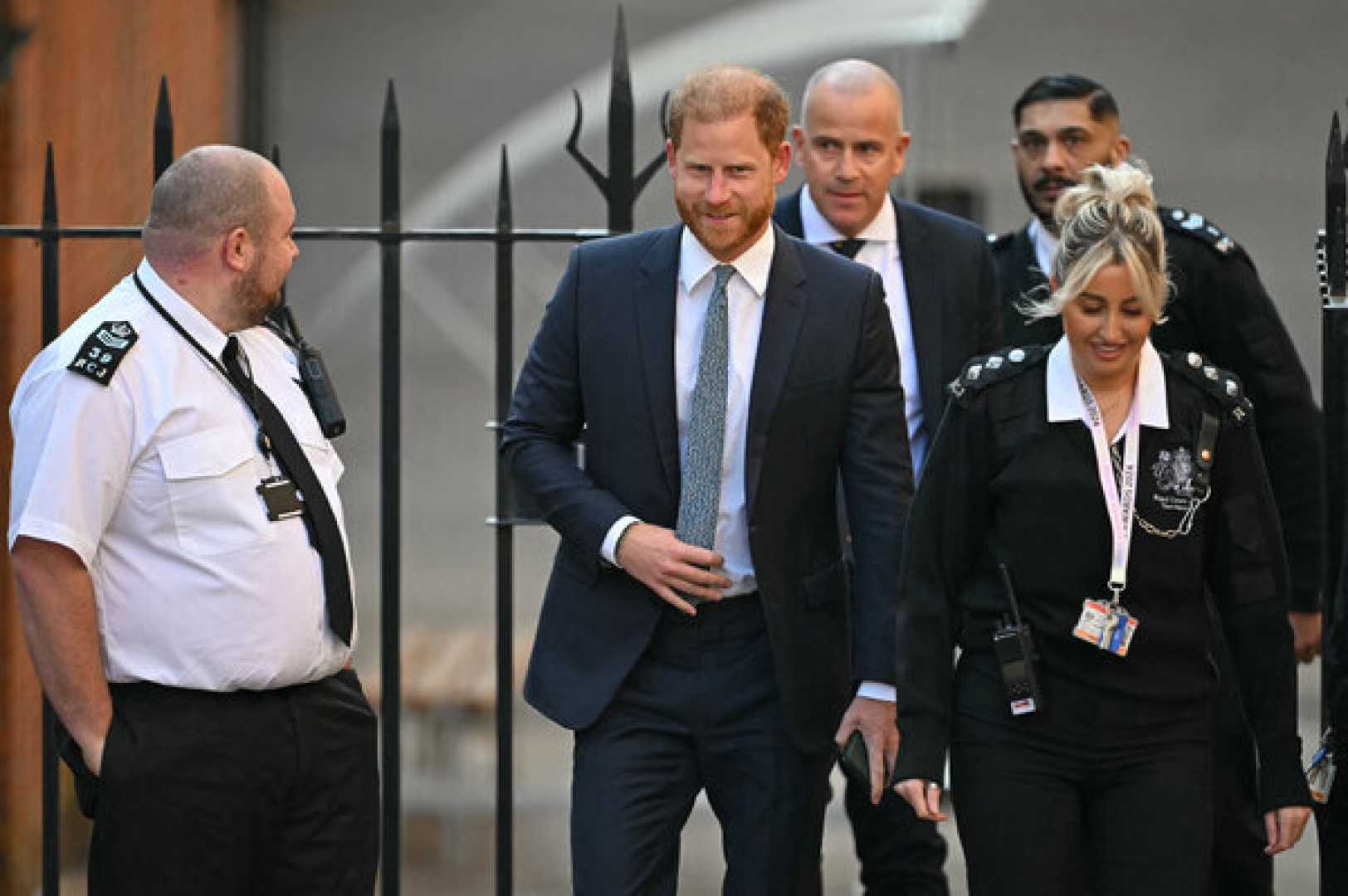 Prince Harry Court Of Appeal Hearing Security