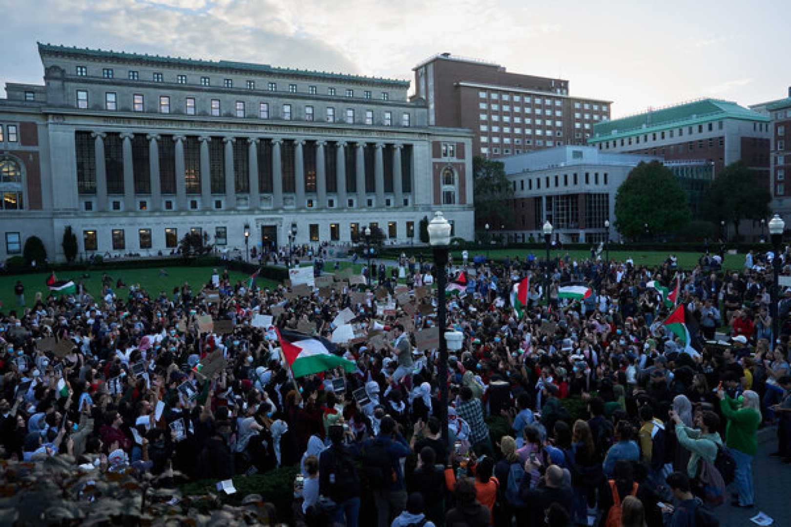 Protests University Campus Palestinian Rights