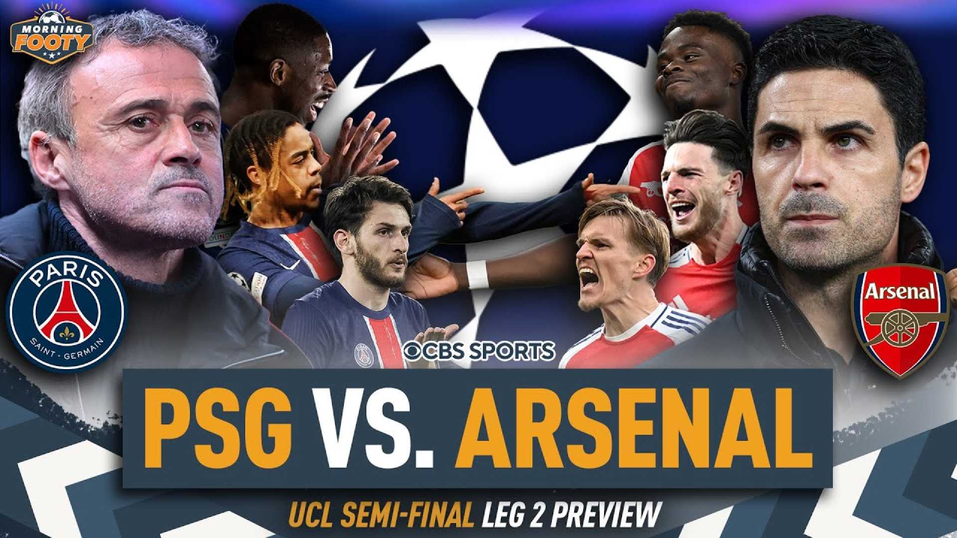 Psg Arsenal Champions League Semifinal Match