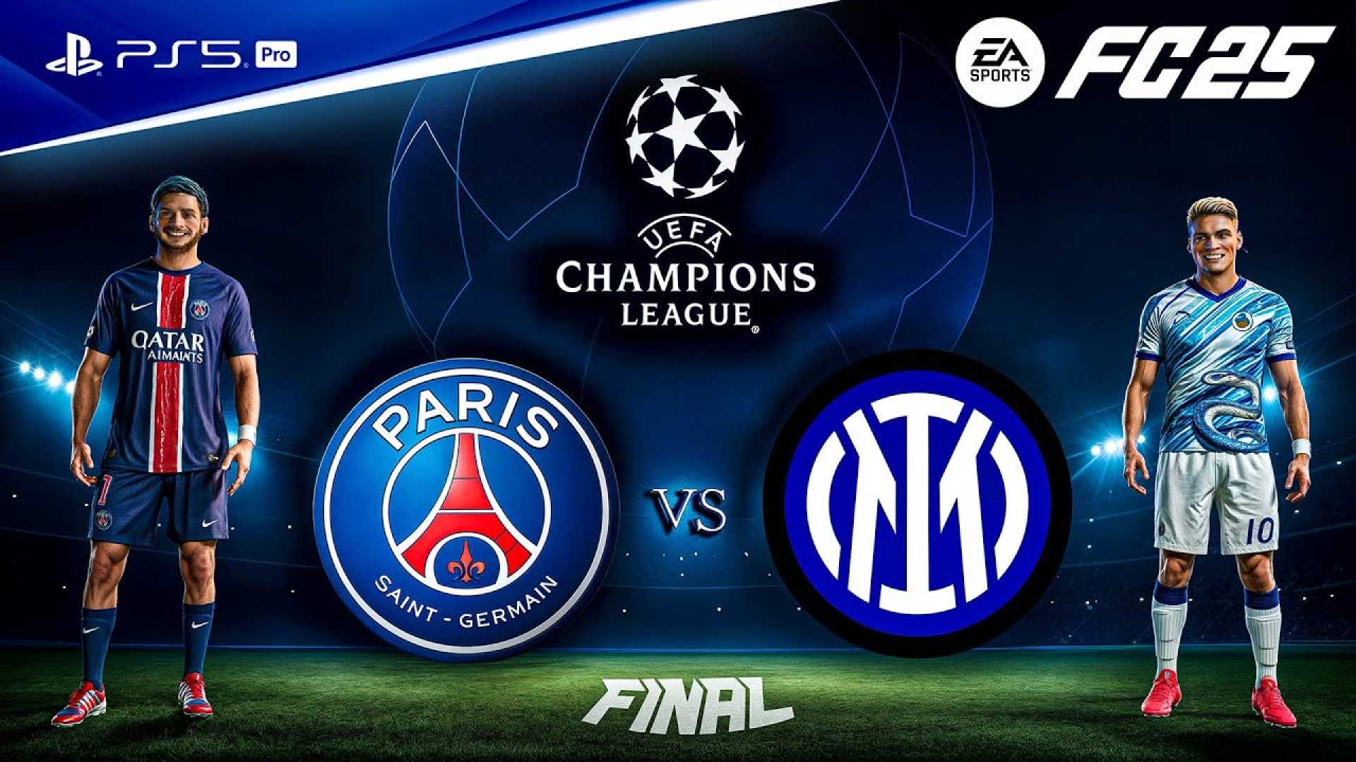 Psg Inter Milan Champions League Final 2025