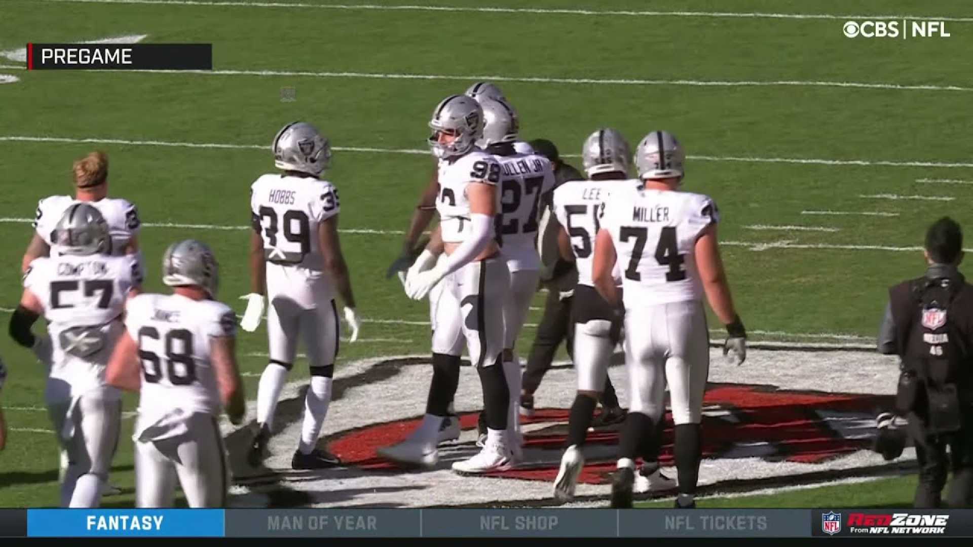 Raiders Chiefs Football Logo Dance