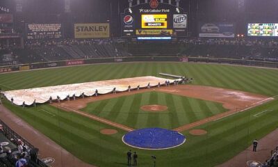 Rain Delay Baseball Game