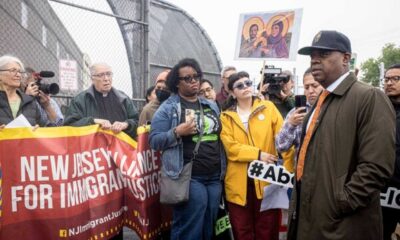 Ras Baraka Newark Protest Ice Facility