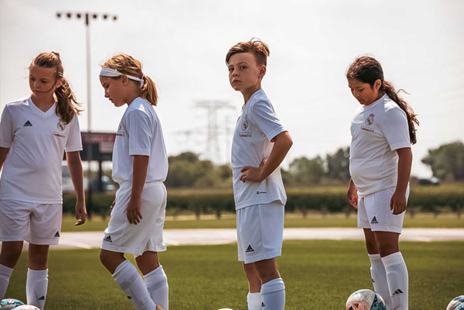 Real Madrid Female Soccer Team Training