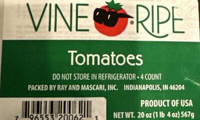 Recalled Tomatoes Salmonella Contamination