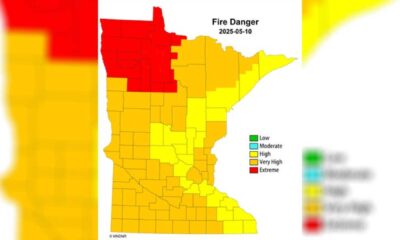 Red Flag Warning Minnesota Fire Risk