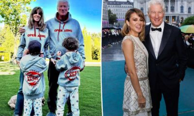 Richard Gere Family Photo Nonprofit Open Arms