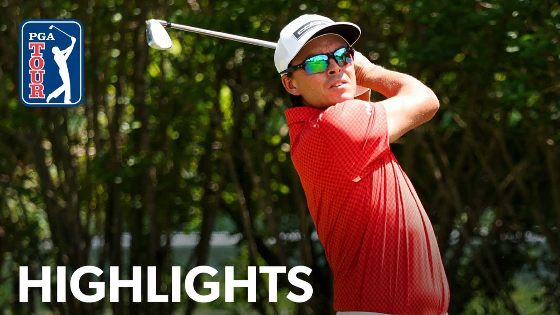 Rickie Fowler Golfing Truist Championship