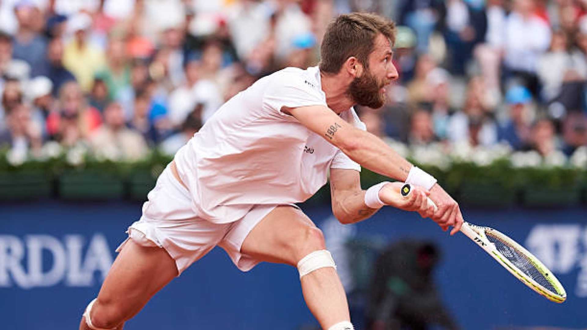 Rinky Hijikata And Corentin Moutet Tennis Match